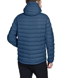 blaue Daunenjacke von VAUDE