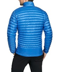 blaue Daunenjacke von VAUDE