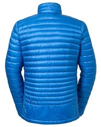 blaue Daunenjacke von VAUDE