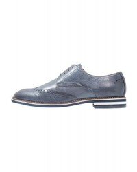blaue Derby Schuhe von Salamander