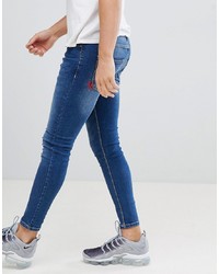 blaue enge Jeans von 11 Degrees