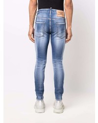 blaue enge Jeans von DSQUARED2