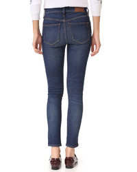 blaue enge Jeans von Madewell