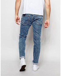 blaue enge Jeans von Bellfield