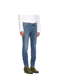 blaue enge Jeans von Acne Studios