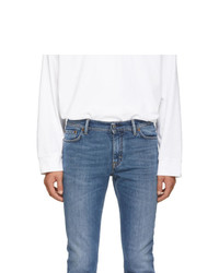 blaue enge Jeans von Acne Studios