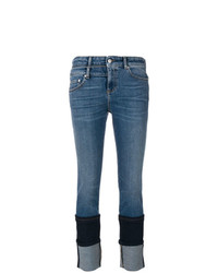 blaue enge Jeans von Alexander McQueen