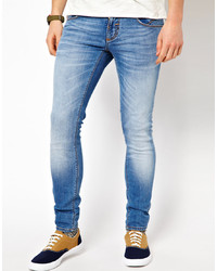 blaue enge Jeans von Antony Morato
