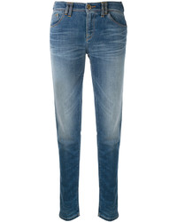 blaue enge Jeans von Armani Jeans
