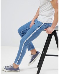 blaue enge Jeans von ASOS DESIGN