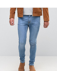 blaue enge Jeans von ASOS DESIGN