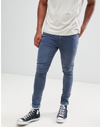 blaue enge Jeans von ASOS DESIGN