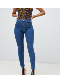 blaue enge Jeans von ASOS DESIGN