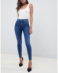 blaue enge Jeans von ASOS DESIGN