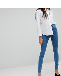blaue enge Jeans von Asos Tall