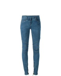 blaue enge Jeans von Balmain
