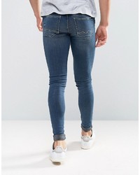 blaue enge Jeans von Blend of America