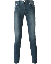 blaue enge Jeans von BLK DNM