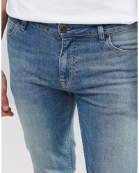 blaue enge Jeans von Asos