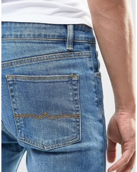 blaue enge Jeans von Asos