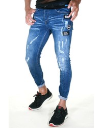 blaue enge Jeans von Bright Jeans
