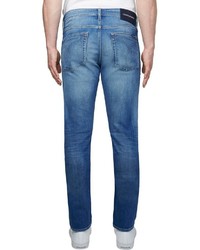 blaue enge Jeans von Calvin Klein Jeans