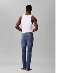 blaue enge Jeans von Calvin Klein Jeans