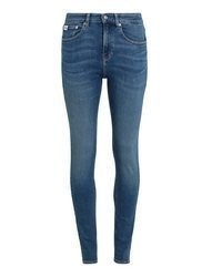 blaue enge Jeans von Calvin Klein Jeans