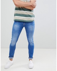 blaue enge Jeans von Celio