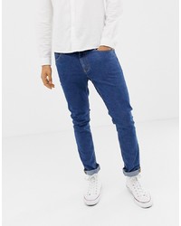blaue enge Jeans von Cheap Monday