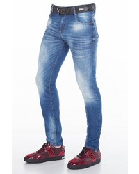 blaue enge Jeans von Cipo & Baxx