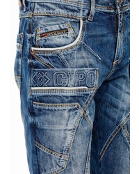 blaue enge Jeans von Cipo & Baxx