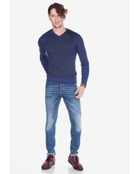 blaue enge Jeans von Cipo & Baxx