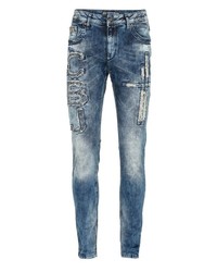 blaue enge Jeans von Cipo & Baxx