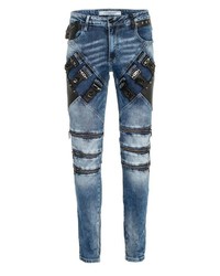 blaue enge Jeans von Cipo & Baxx