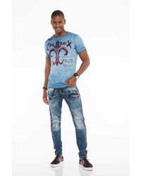 blaue enge Jeans von Cipo & Baxx