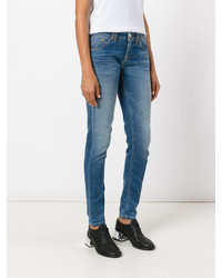 blaue enge Jeans von Armani Jeans