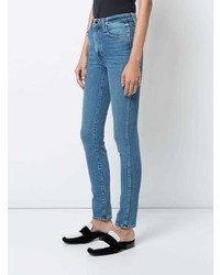 blaue enge Jeans von Khaite