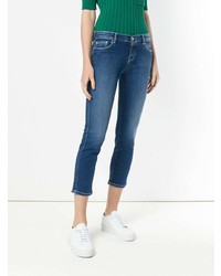 blaue enge Jeans von Emporio Armani