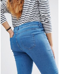 blaue enge Jeans von Asos