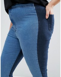 blaue enge Jeans von Asos