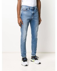 blaue enge Jeans von Diesel