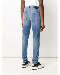 blaue enge Jeans von Diesel