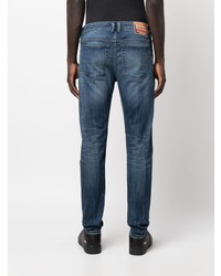 blaue enge Jeans von Diesel