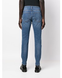 blaue enge Jeans von Diesel