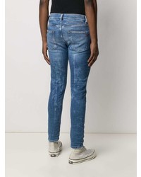 blaue enge Jeans von Diesel