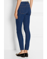 blaue enge Jeans von Victoria Beckham