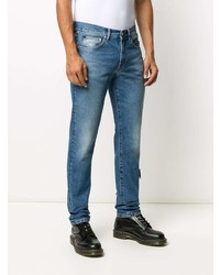 blaue enge Jeans von Off-White