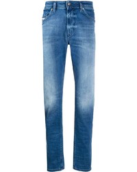 blaue enge Jeans von Diesel