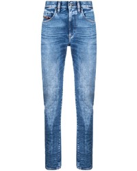 blaue enge Jeans von Diesel